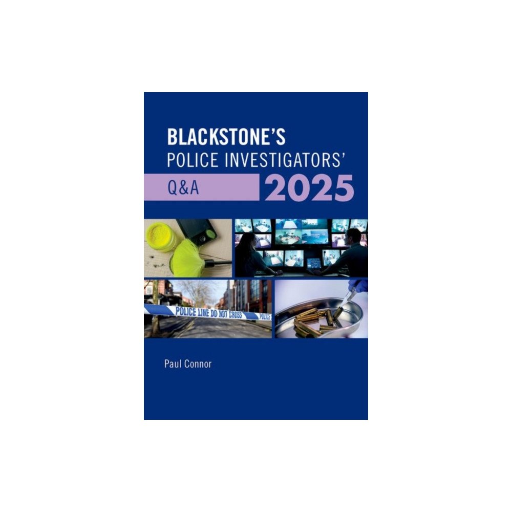 Oxford University Press Blackstone's Police Investigators' Q&A 2025 (häftad, eng)