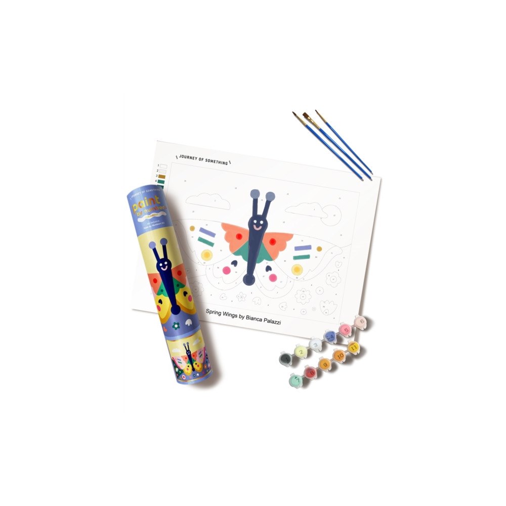 Hinkler Books Kids Paint by Numbers: Spring Wings