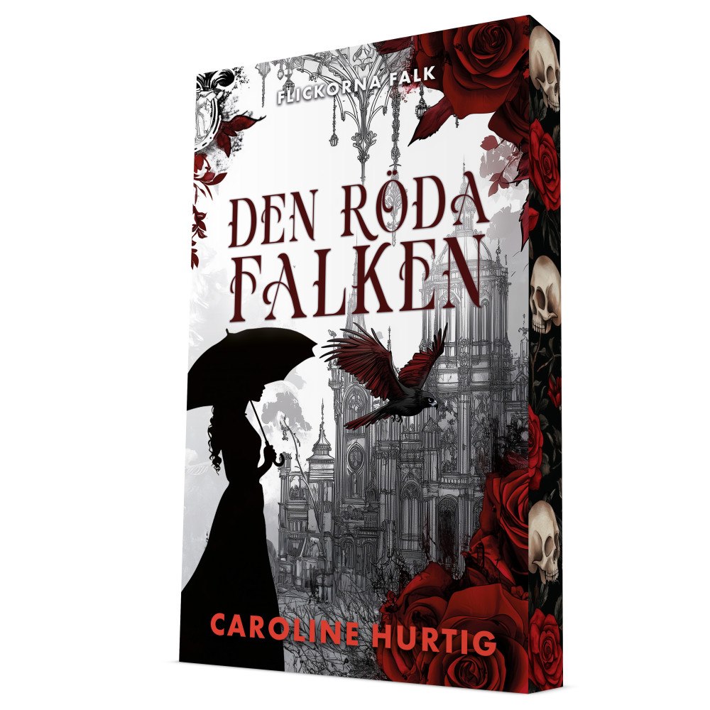 Caroline Hurtig Den röda falken (häftad)