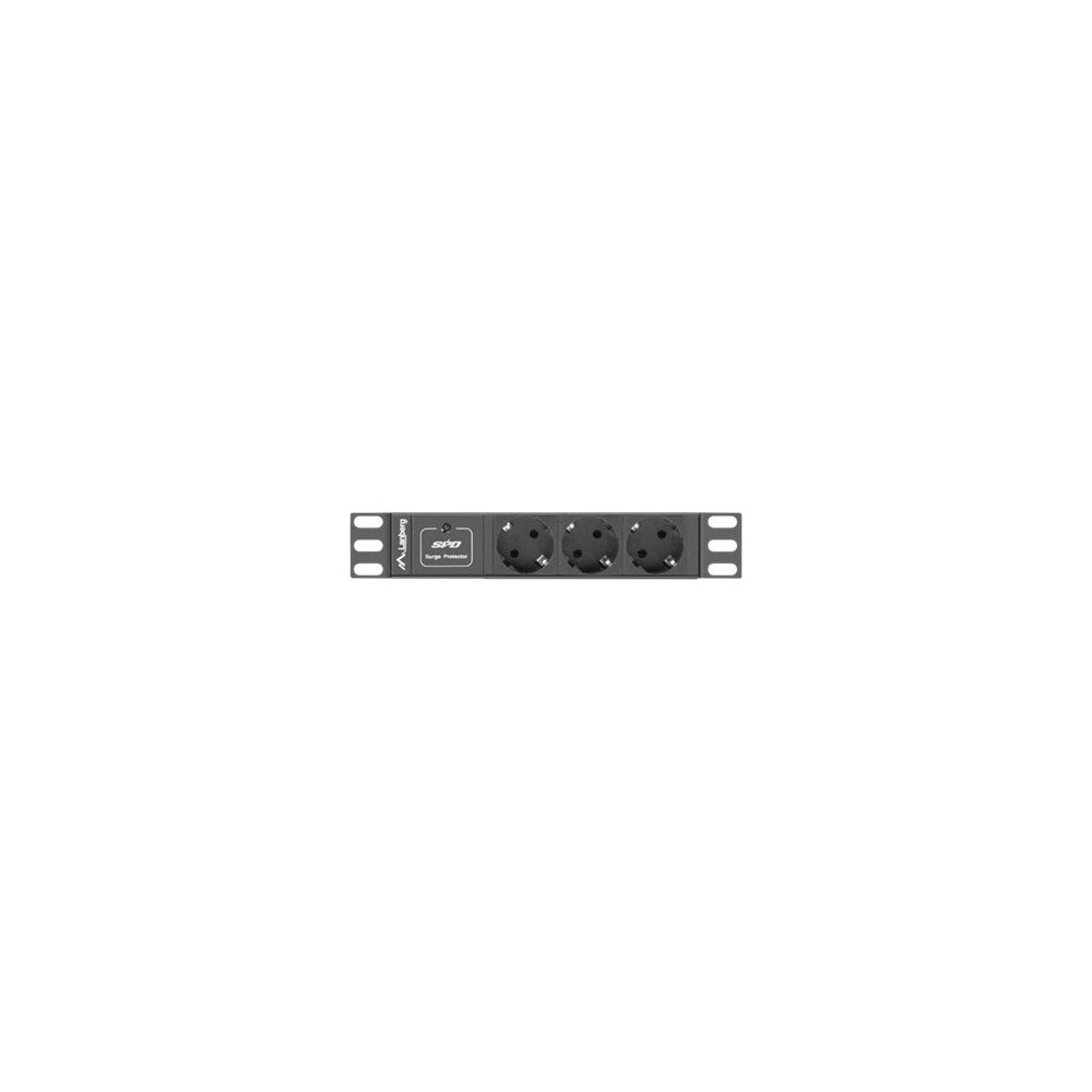LANBERG Lanberg PDU-03F-0200-BK - kraftdistributionsenhet - 4000 Watt