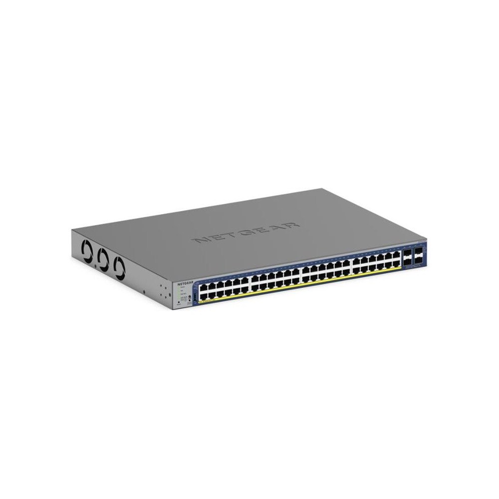 Netgear NETGEAR Smart GS752TXP - v3 - switch - 48 portar - smart - rackmonterbar