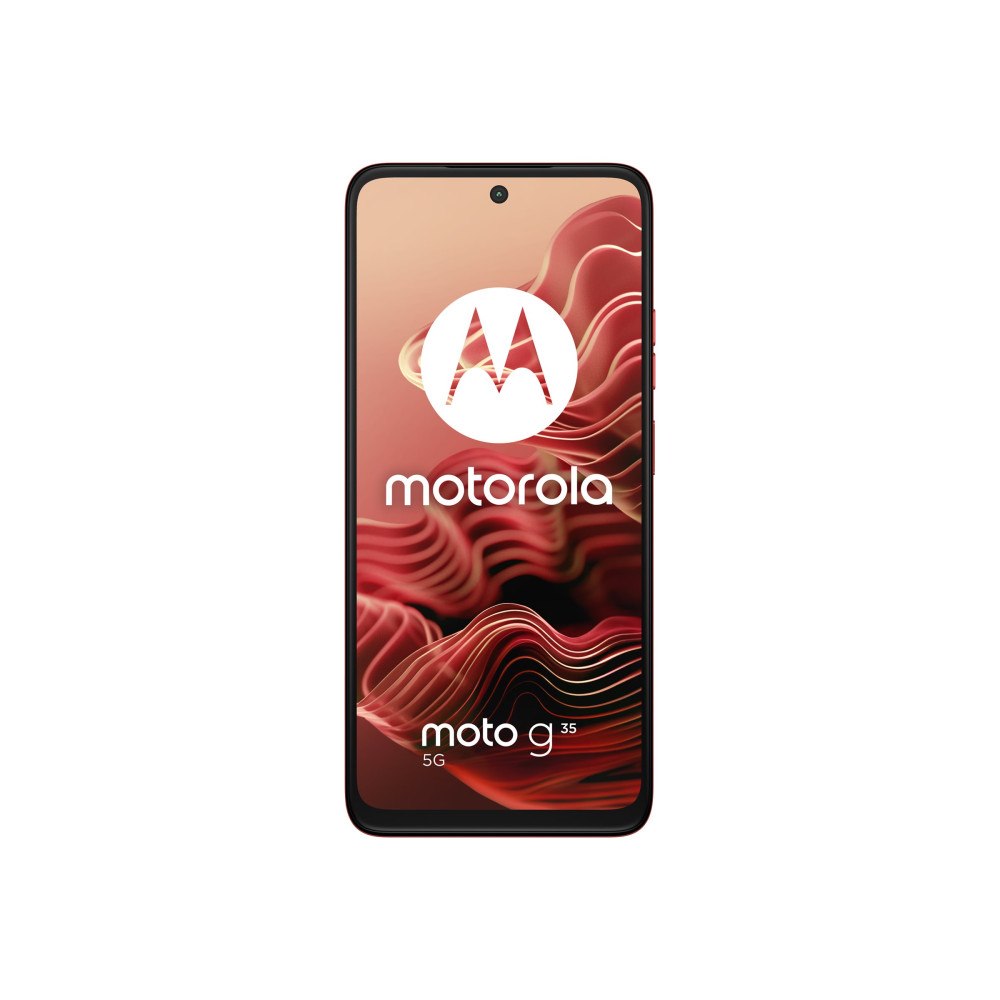 MOTOROLA Motorola Moto G35 - guava röd - 5G pekskärmsmobil - 256 GB - GSM