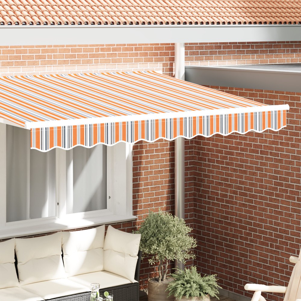 vidaXL Markis Valance för 2.5 m Ram Multicolor 2.3x0.2 m