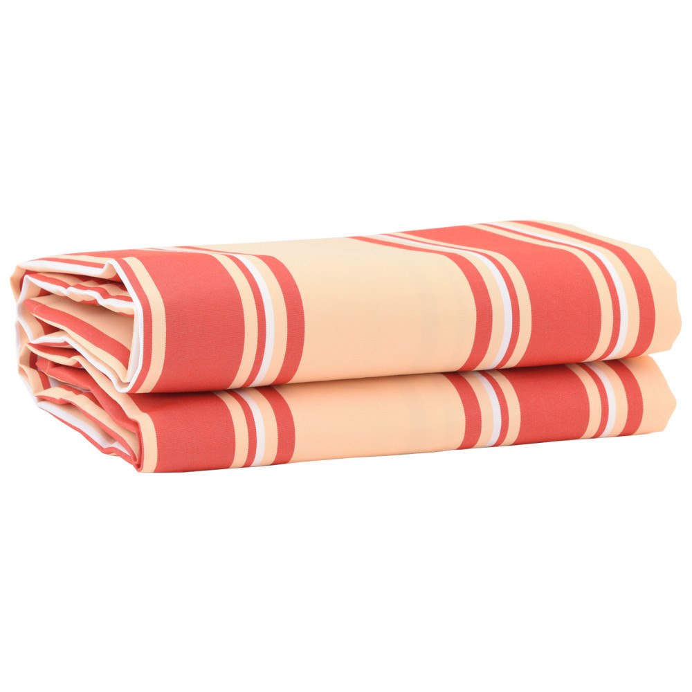 vidaXL Ersättningstyg för markis Multicolor 10x1.6 m
