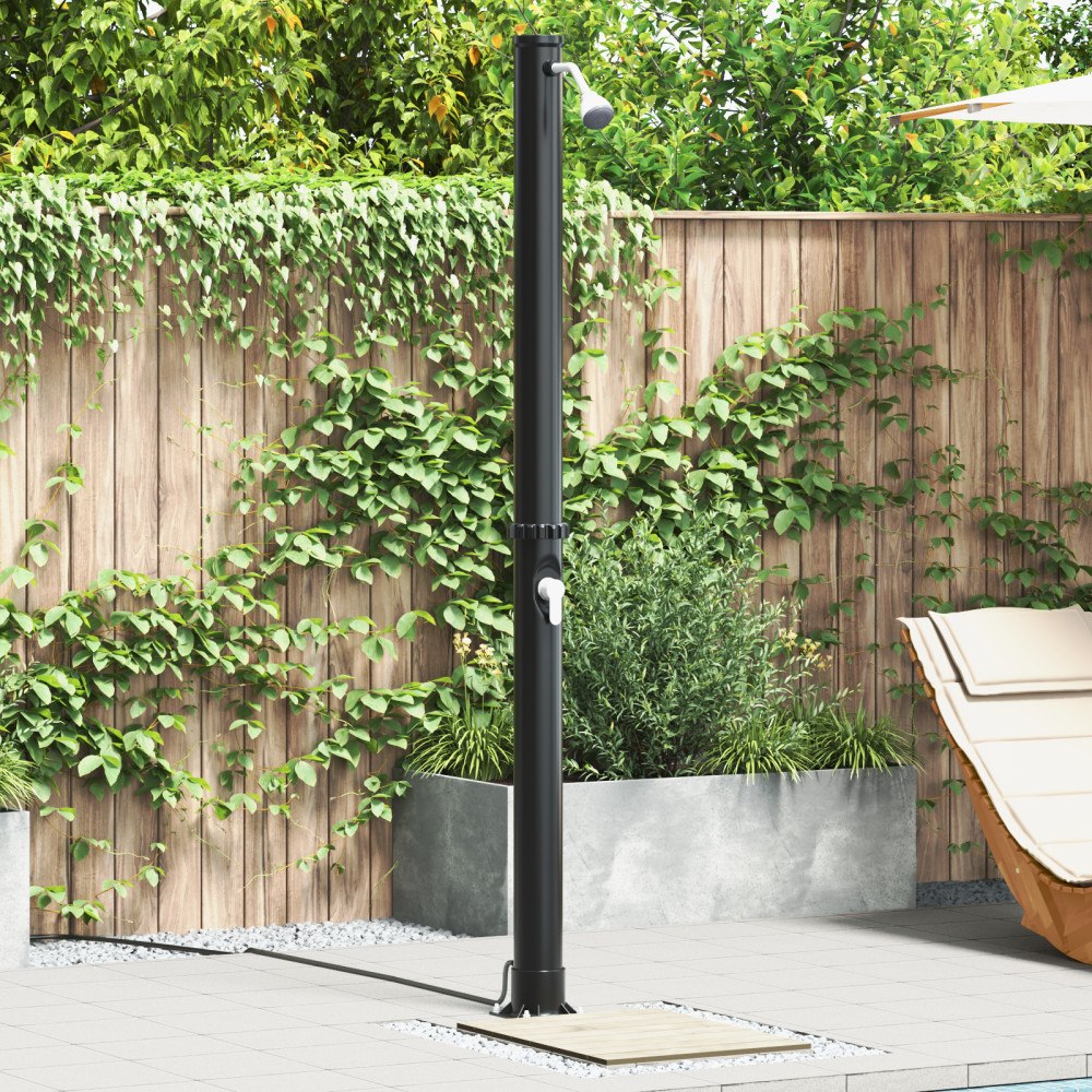 vidaXL Utomhus Solardusch 217 cm 20 L