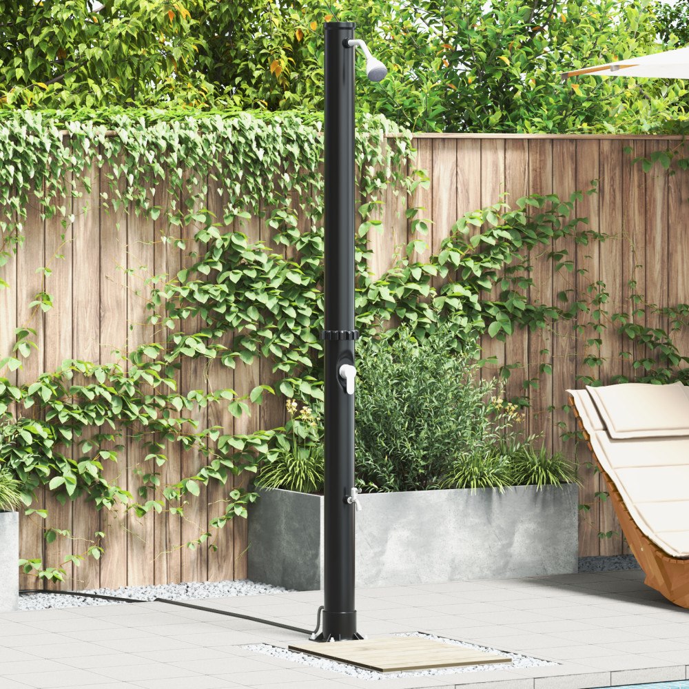vidaXL Utomhusdusch med Kran 217 cm 20 L