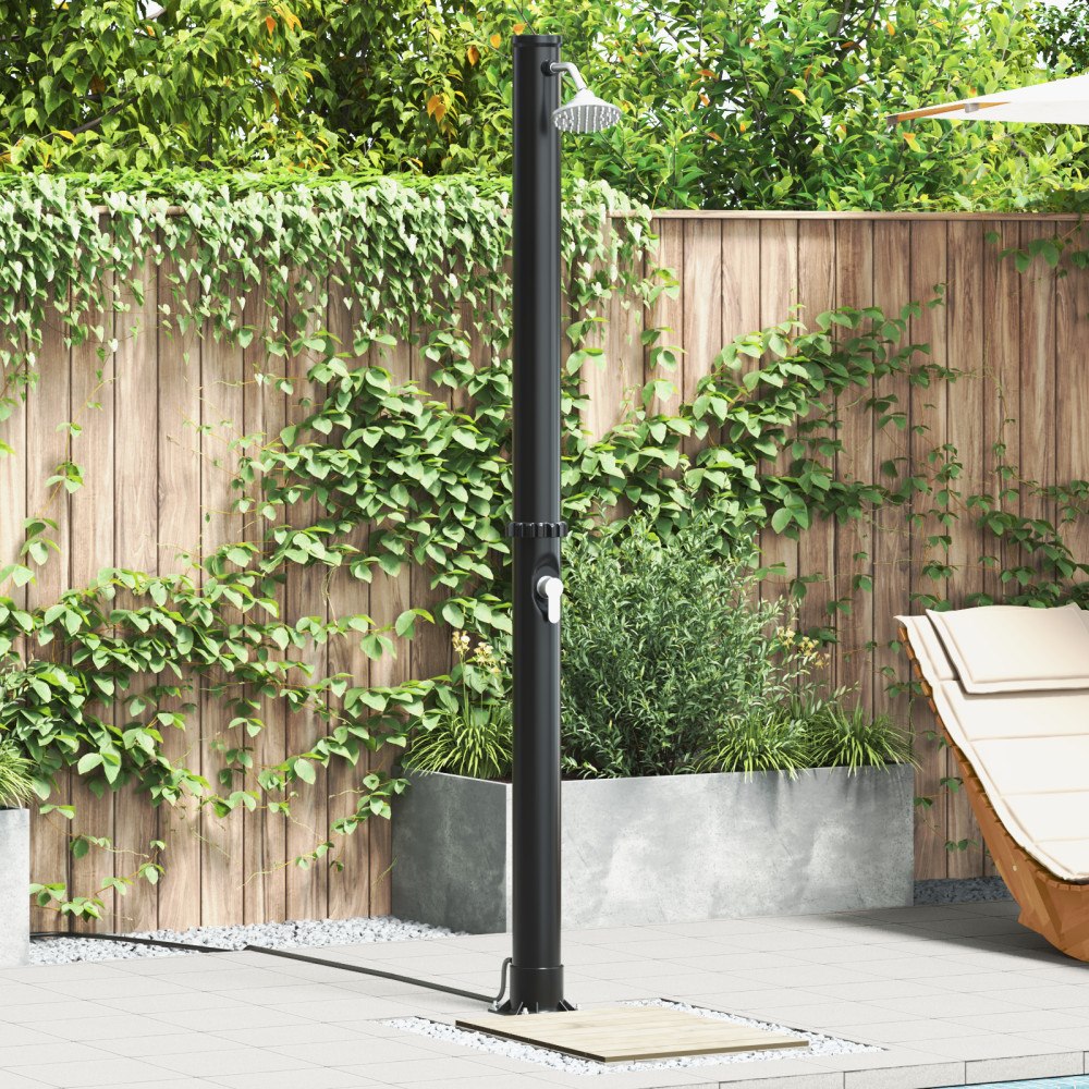 vidaXL Utomhus Solardusch 217 cm 20 L