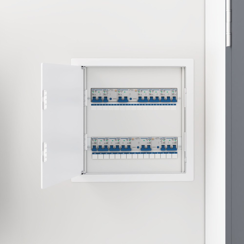 vidaXL Åtkomstpanel Vit ABS Plast
