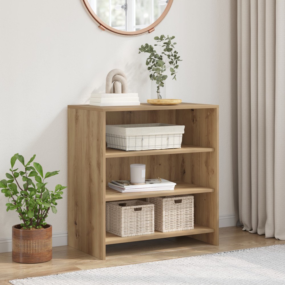 vidaXL Sideboard Artisan Oak 70x41x75 cm Konstruerat Trä