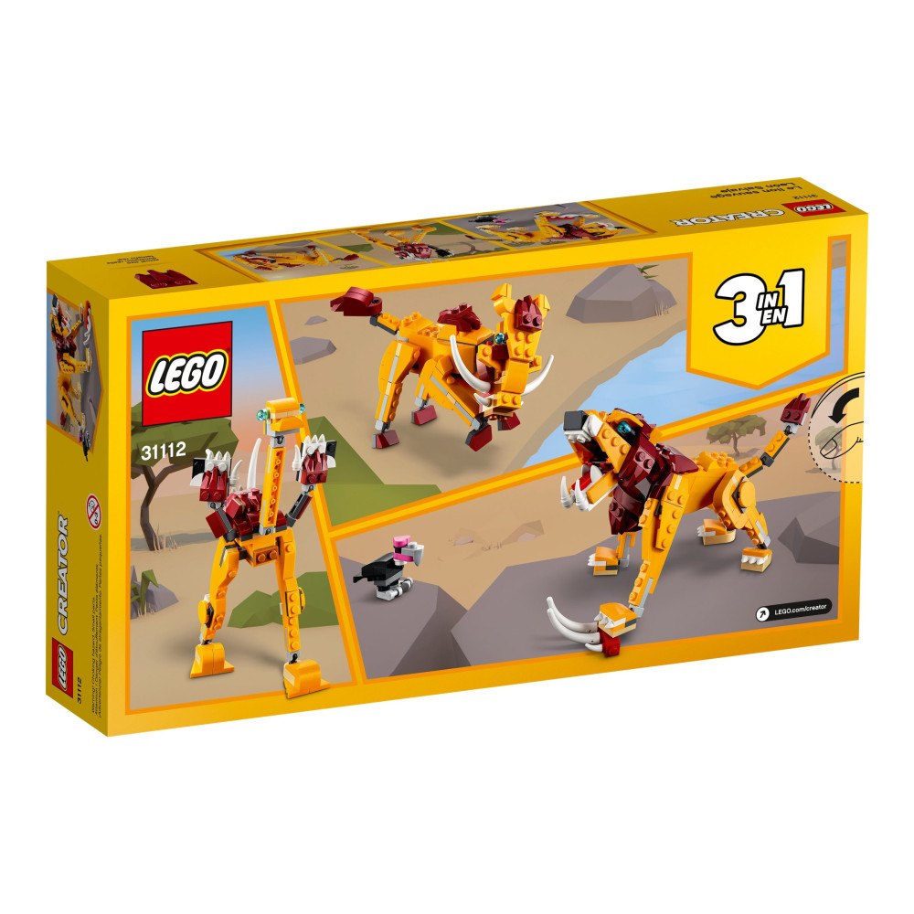 LEGO LEGO Creator 31112 - Vilt lejon - byggsats