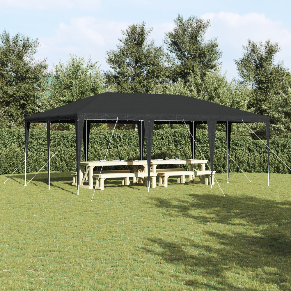 vidaXL Partytält Antracit 6x4 m PE