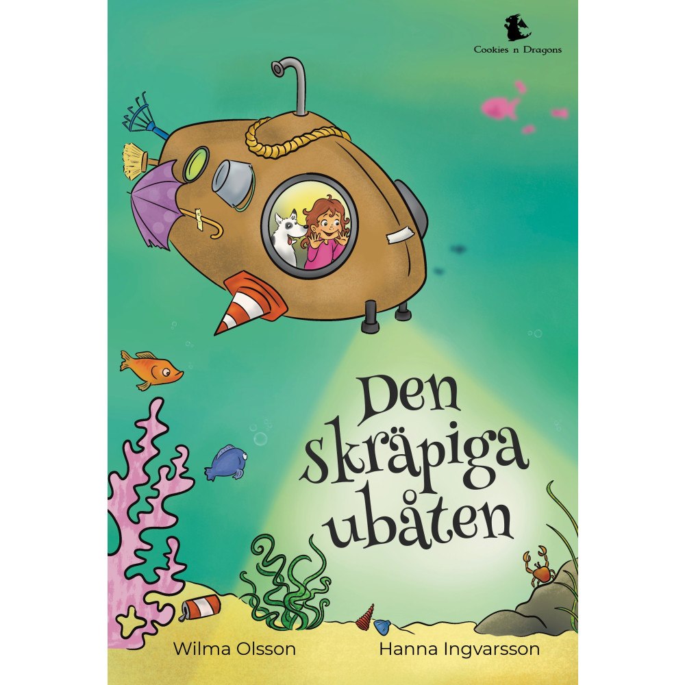 Wilma Eidbring Den skräpiga ubåten (bok, kartonnage)
