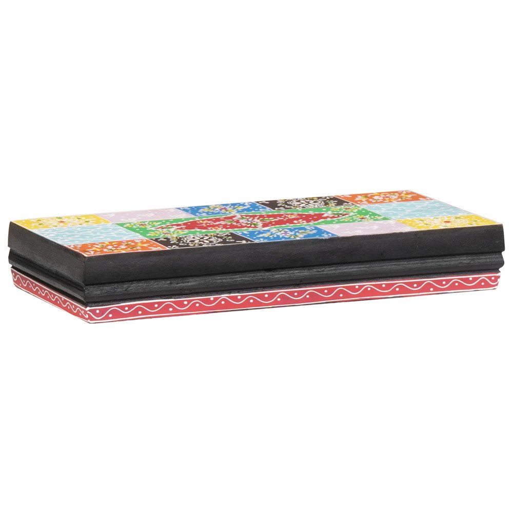 vidaXL vägghyllor 2 st 40x20x6 cm Massivt trä Mango