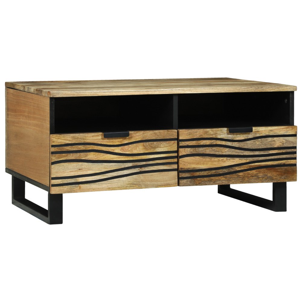vidaXL KaffeBord 80x54x40 cm Massivt Trä Mango