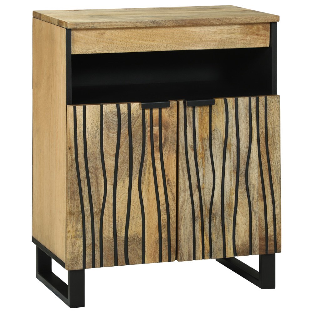 vidaXL Skänk 60x33.5x75 cm Solid Wood Mango