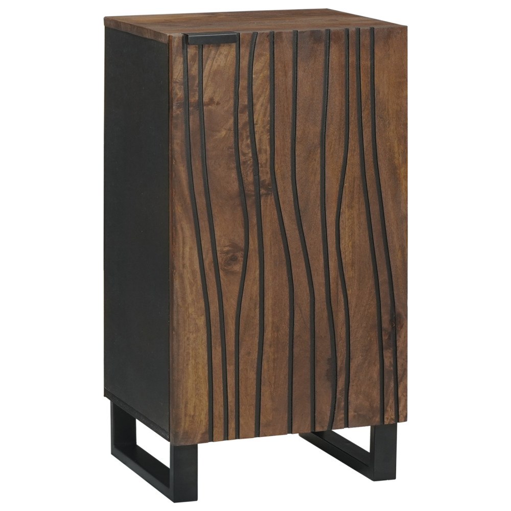 vidaXL Sideboard 40x33.5x75 cm Massivt mango trä