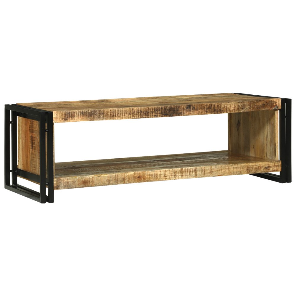 vidaXL Kaffe Bord 120x50x38 cm Massivt Mangoträd
