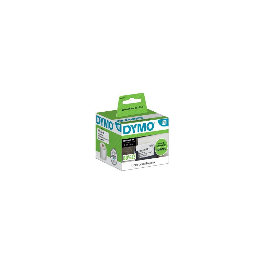 DYMO Etikett DYMO limfri 51x89mm 300/fp