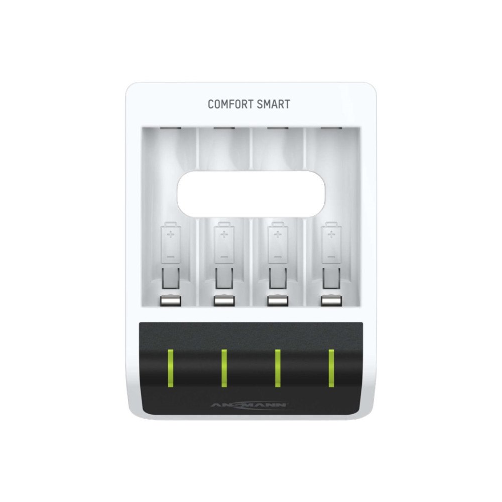 Ansmann ANSMANN Comfort Smart USB-batteriladdare - 4 x AA-typ