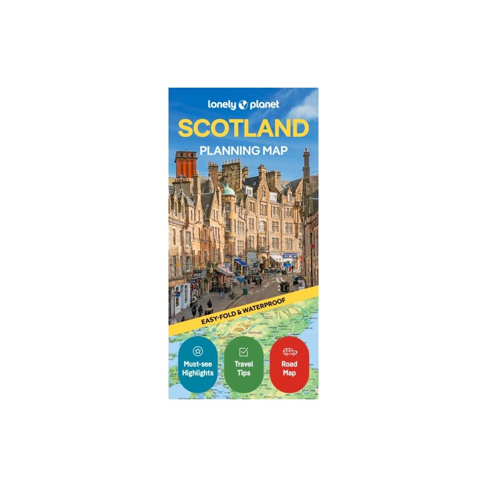 Lonely Planet Lonely Planet Scotland Planning Map (bok, eng)