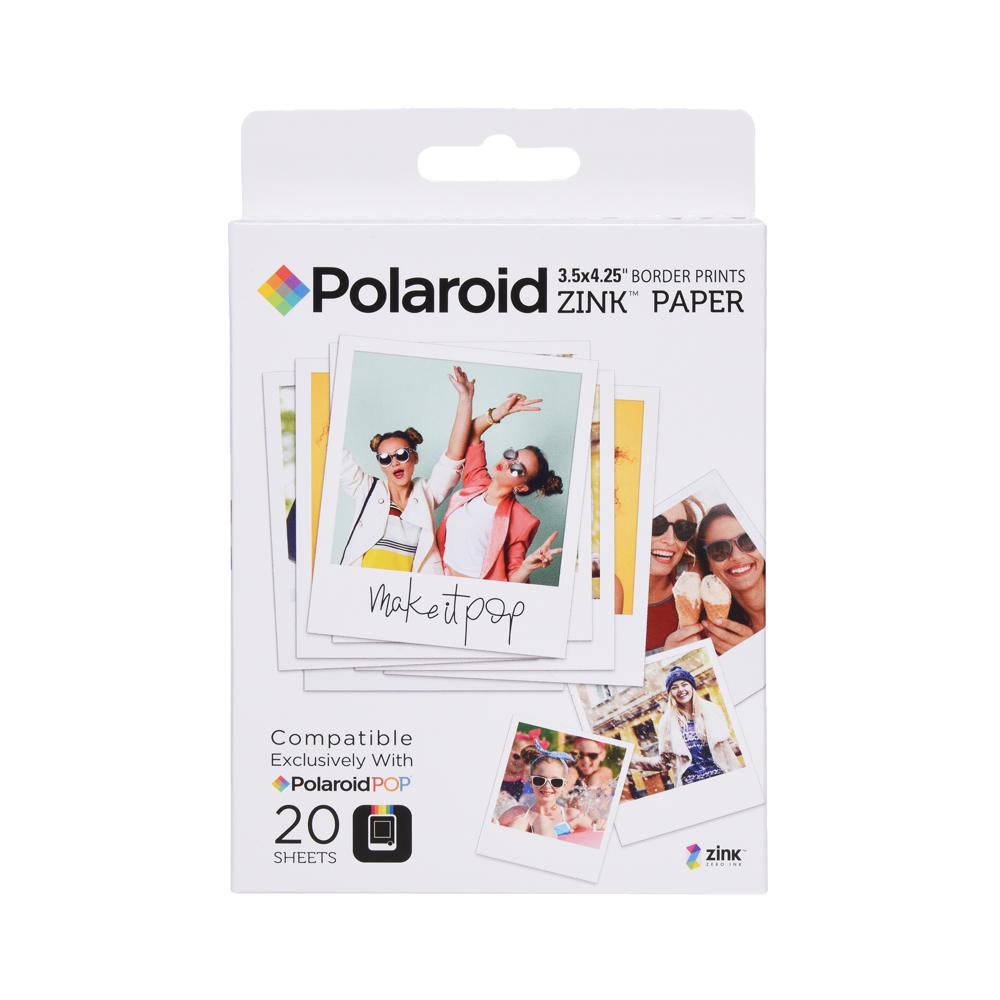 Polaroid Polaroid Instant Zink Media 3,5x4,25 Pop 20 pack