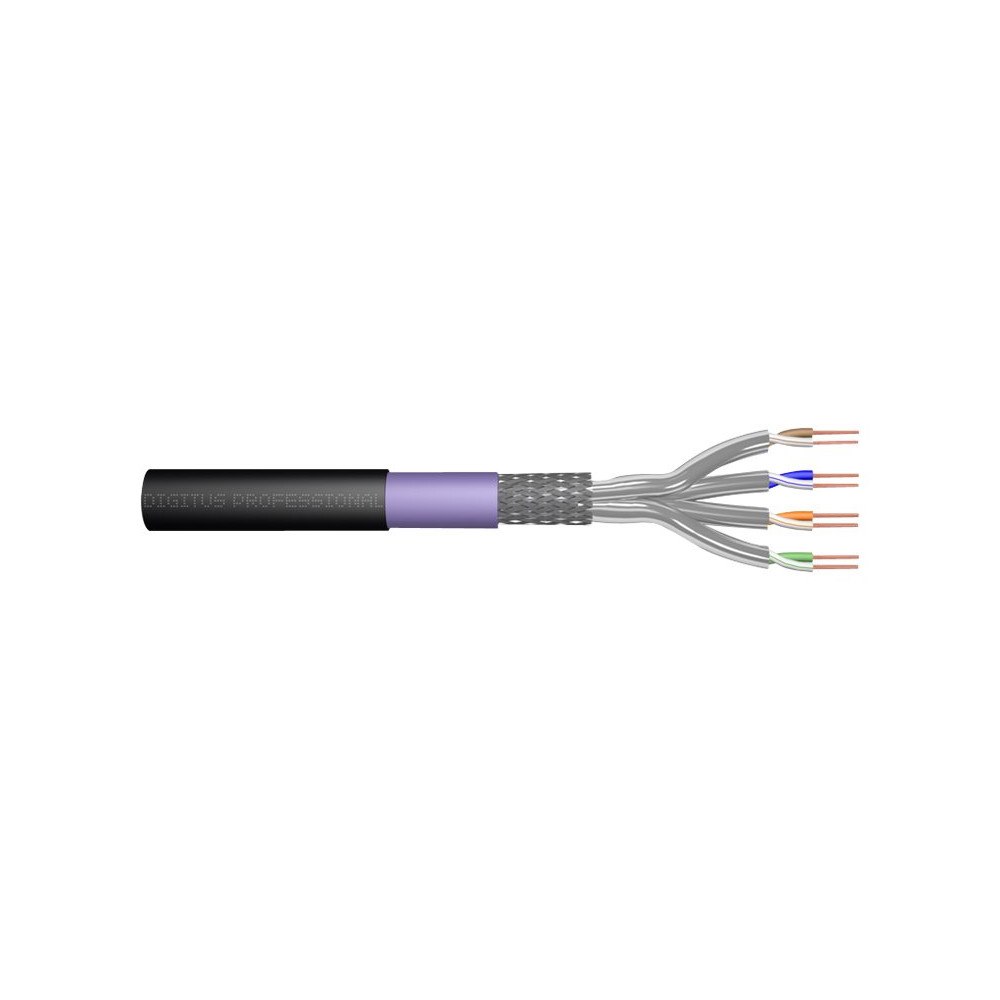 Digitus DIGITUS Professional bulkkabel - 100 m - svart, RAL 9005