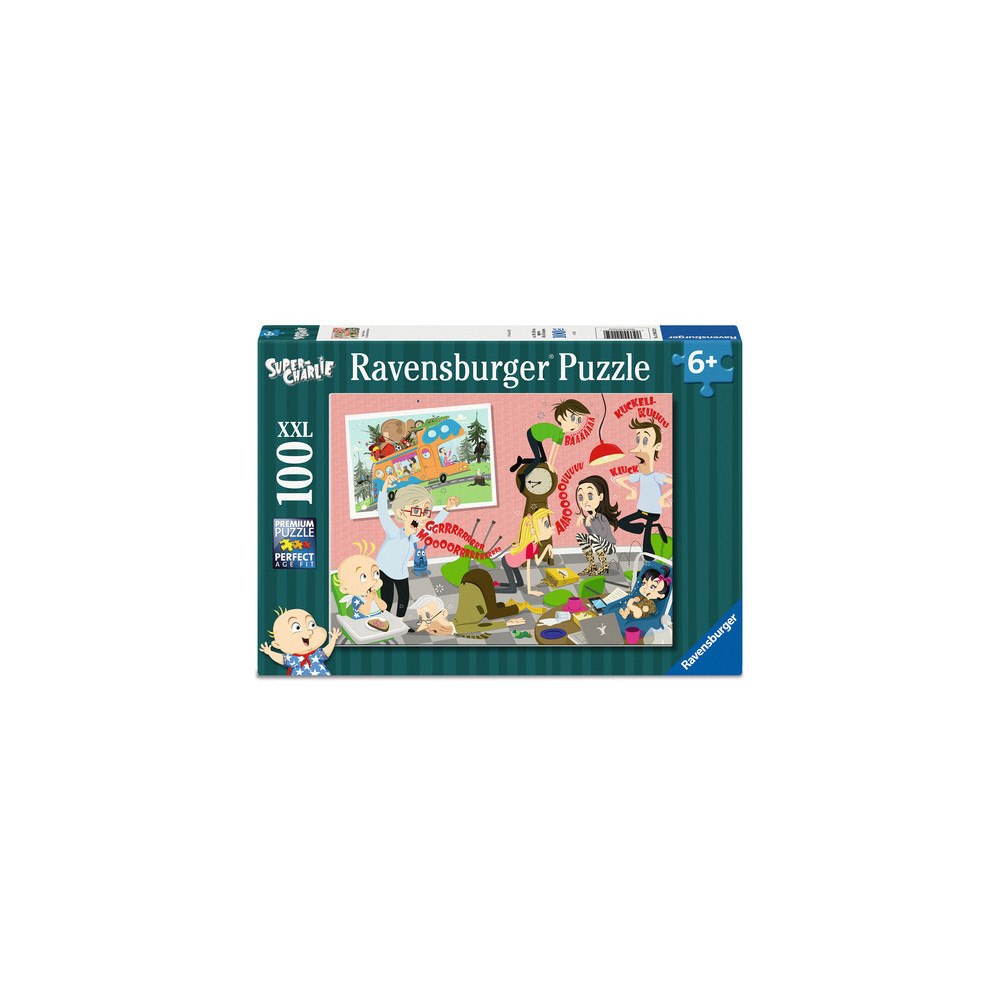 Ravensburger Pussel Super Charlie 100 psc