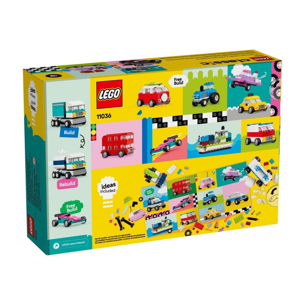 LEGO LEGO CLASSIC 11036 - Creative Vehicles - byggsats