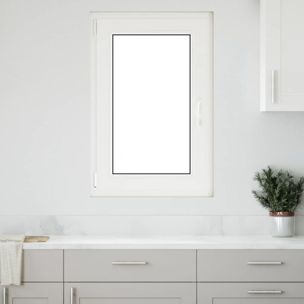 vidaXL Källarfönster "RISOR" 60x80 cm Tilt- och vridfönster DIN vänster antracit