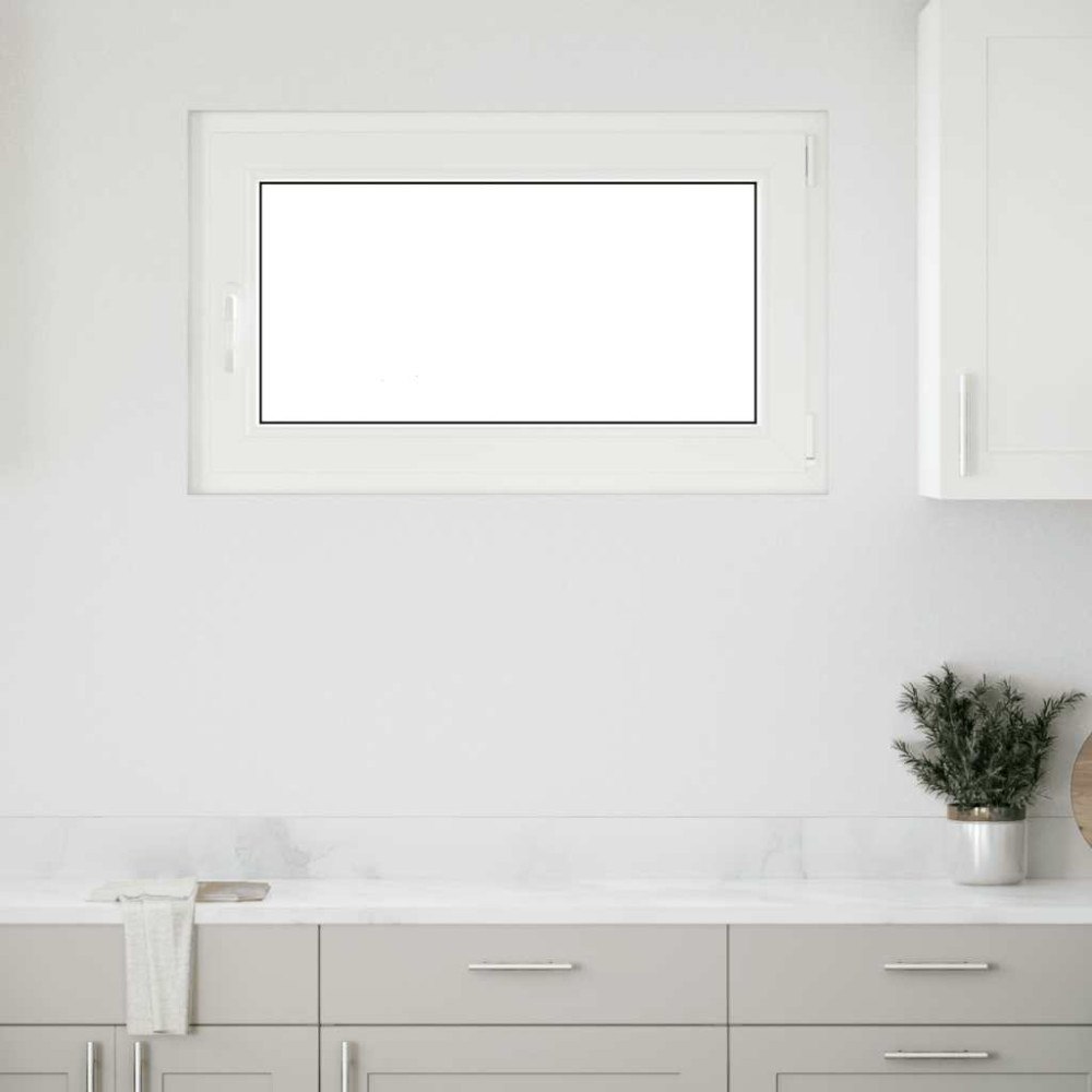 vidaXL Källarfönster "RISOR" 100x60 cm Tilt- och vridfönster DIN höger antracit