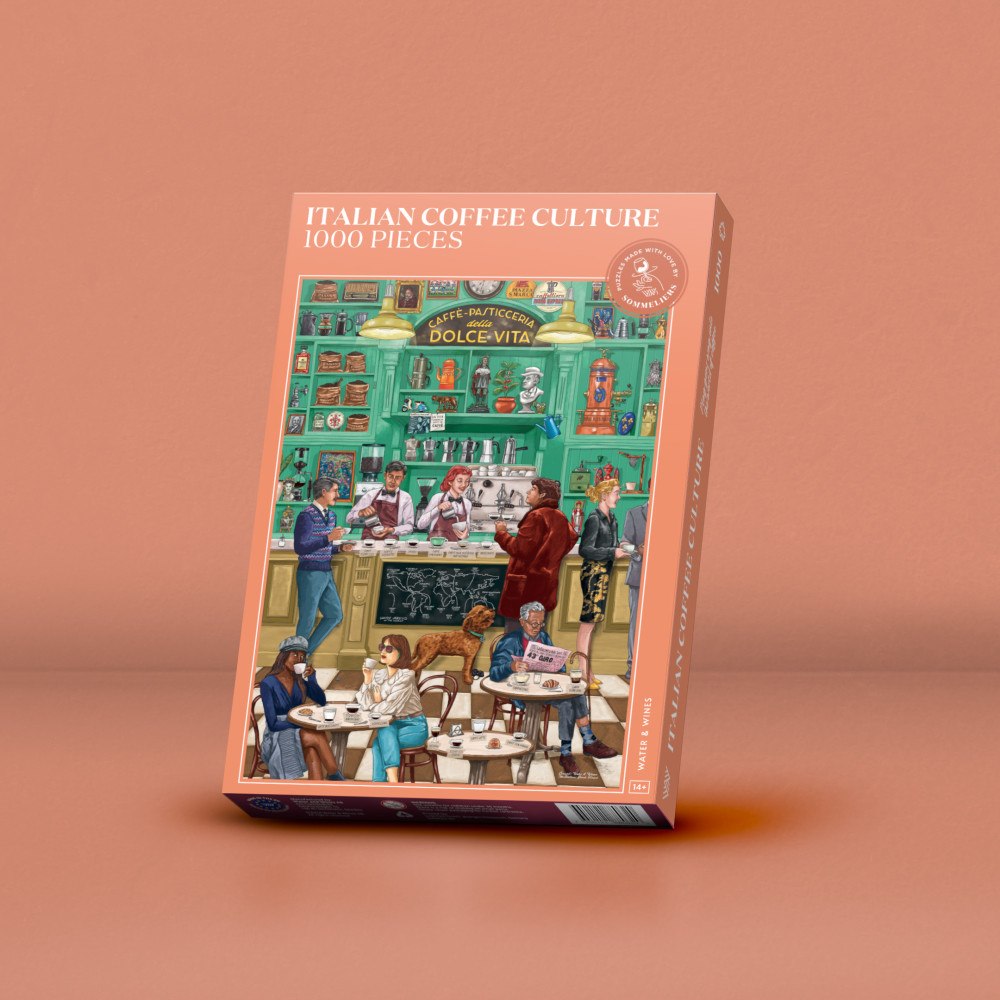 Water & Wines Kaffepussel - Italiensk Kaffekultur