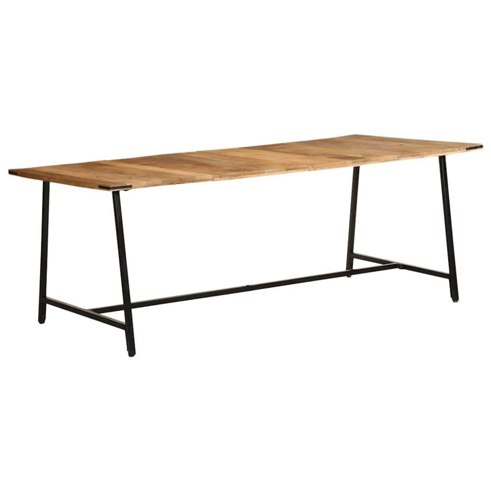 vidaXL Matbord 200x100x75 cm massivt mangoträd