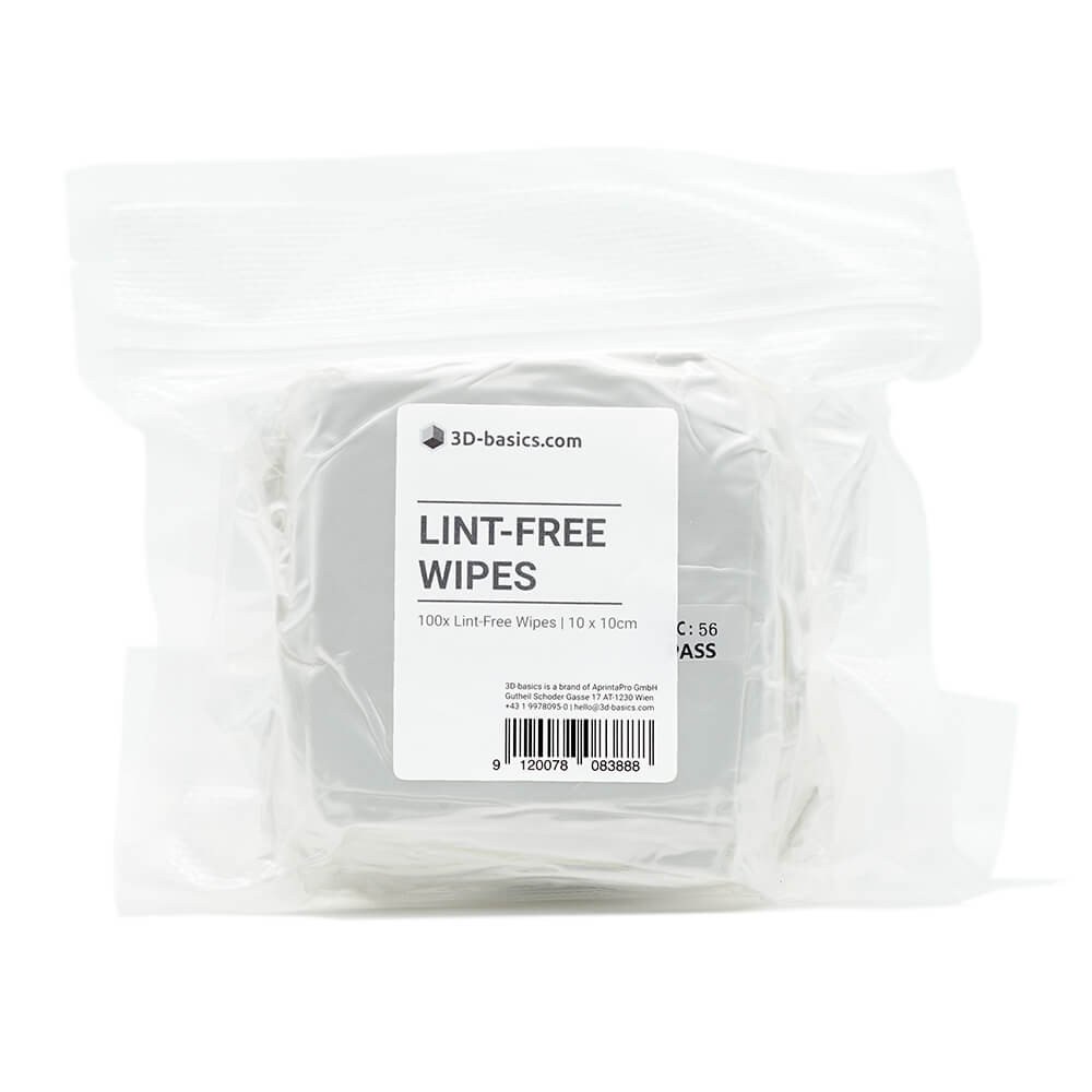 3D-basics 3D-BASICS Lint-Free Wipes 100x100mm 100pcs