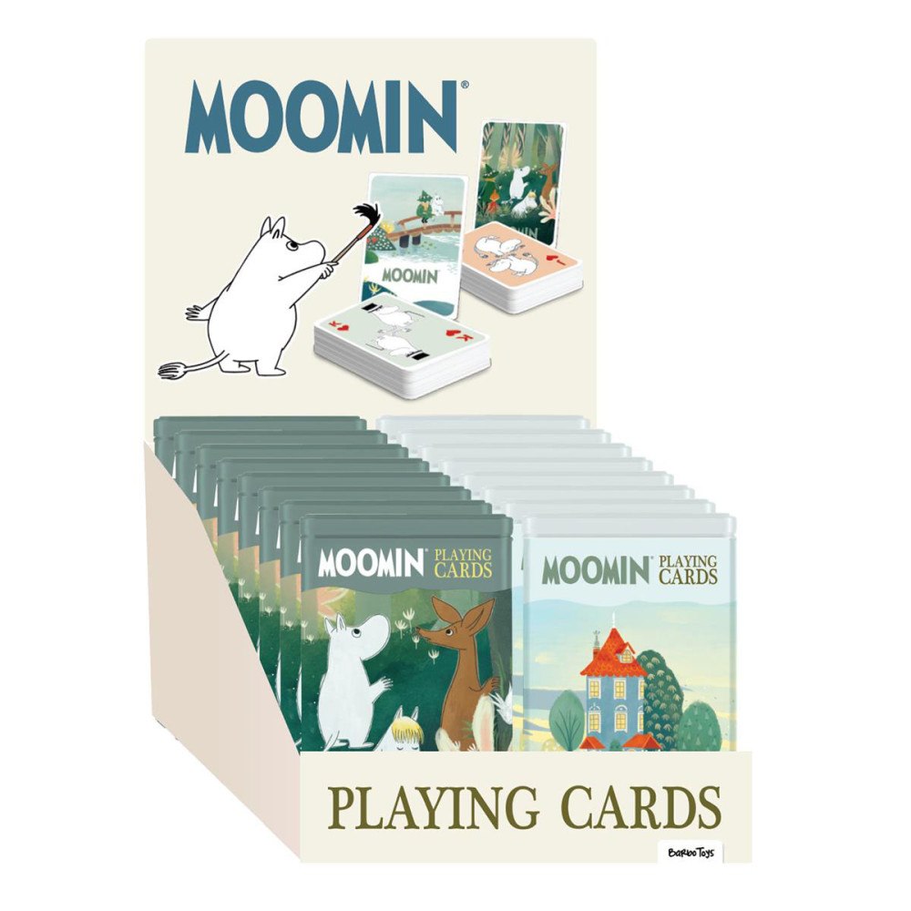 MOOMIN Moomin Classic Card Games Assorted Display