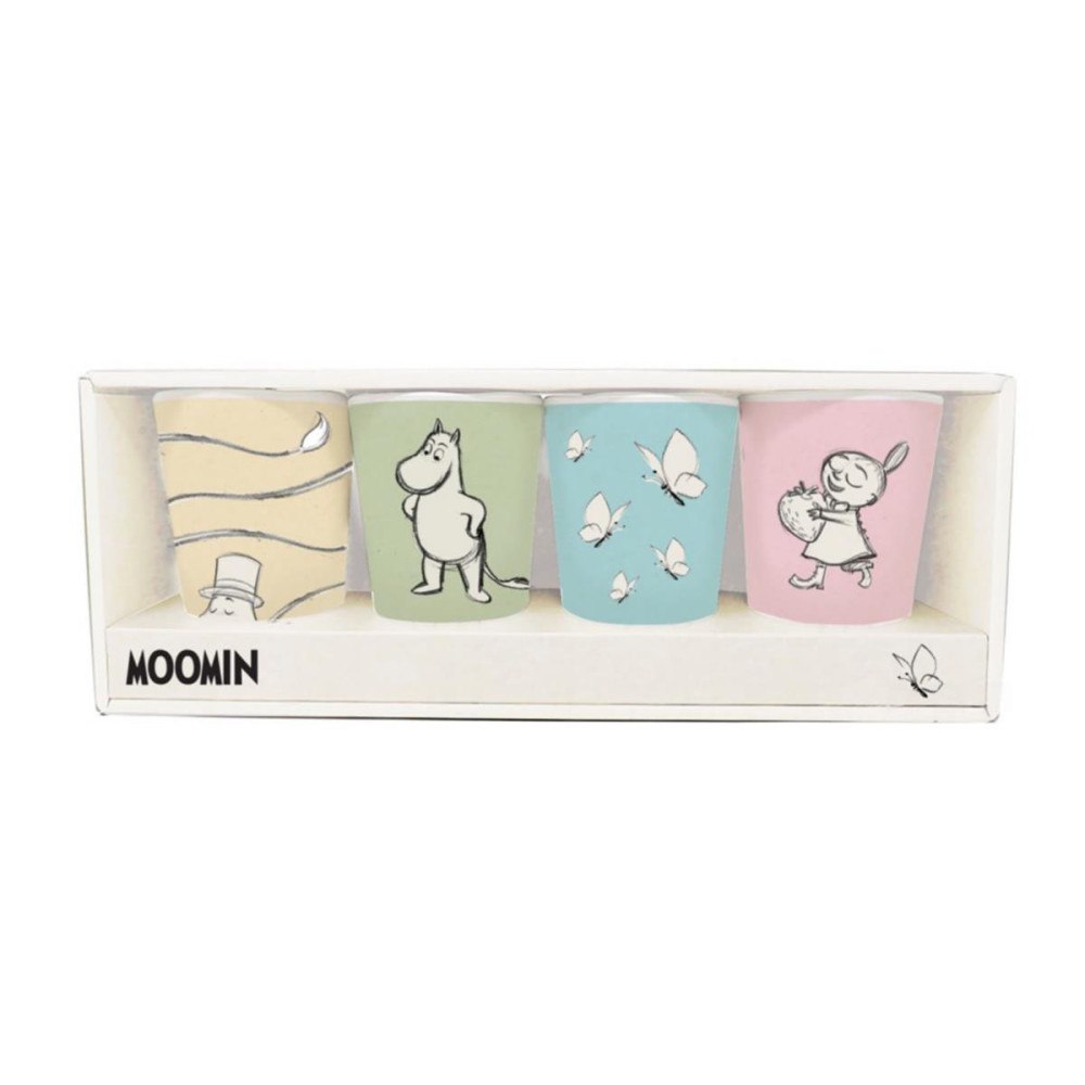 MOOMIN Moomin 100% Melamine Tableware 4 Tumbler Set