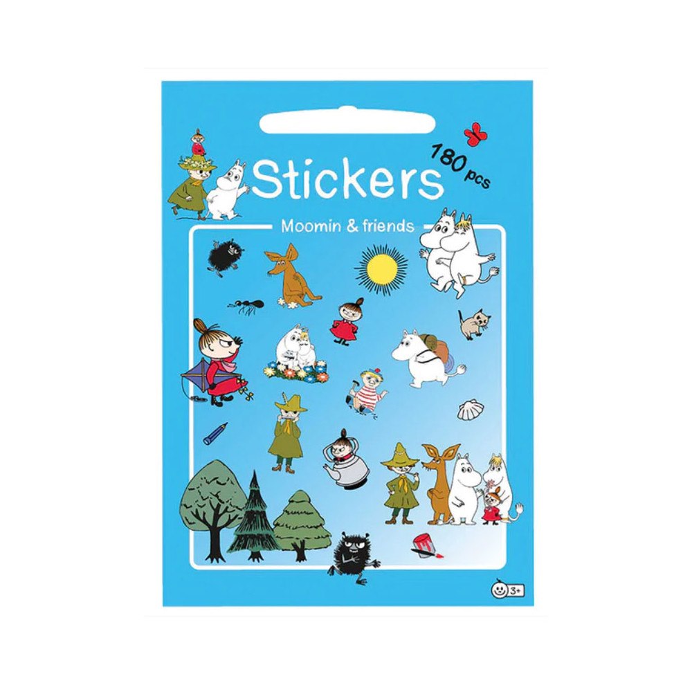 MOOMIN Moomin Stickers Friends w. 180 stickers
