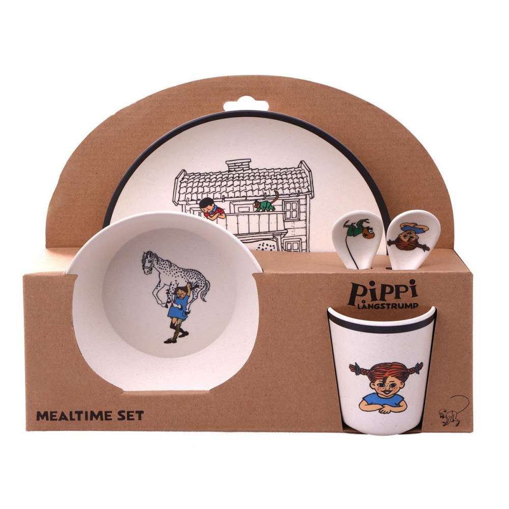 Pippi Långstrump Pippi 100% Melamine 5 pcs package