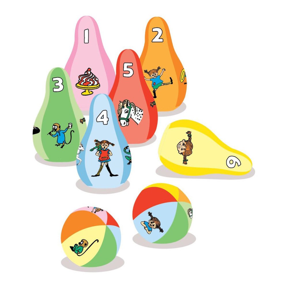 Pippi Långstrump Pippi Soft Bowling Set