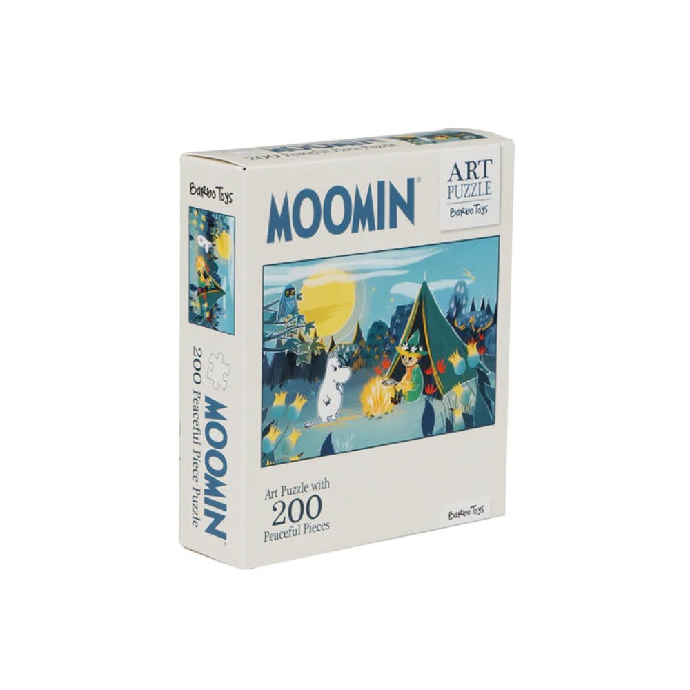 MOOMIN Moomin Art Puzzle 200pcs - Blue