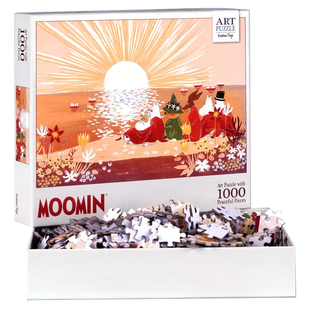 MOOMIN Moomin Art Puzzle Red 100
