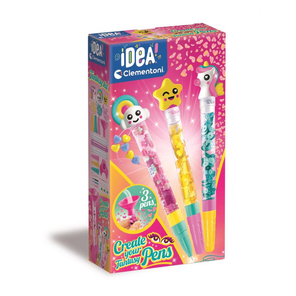 Clementoni Idea! Create Your Pens Fantasy
