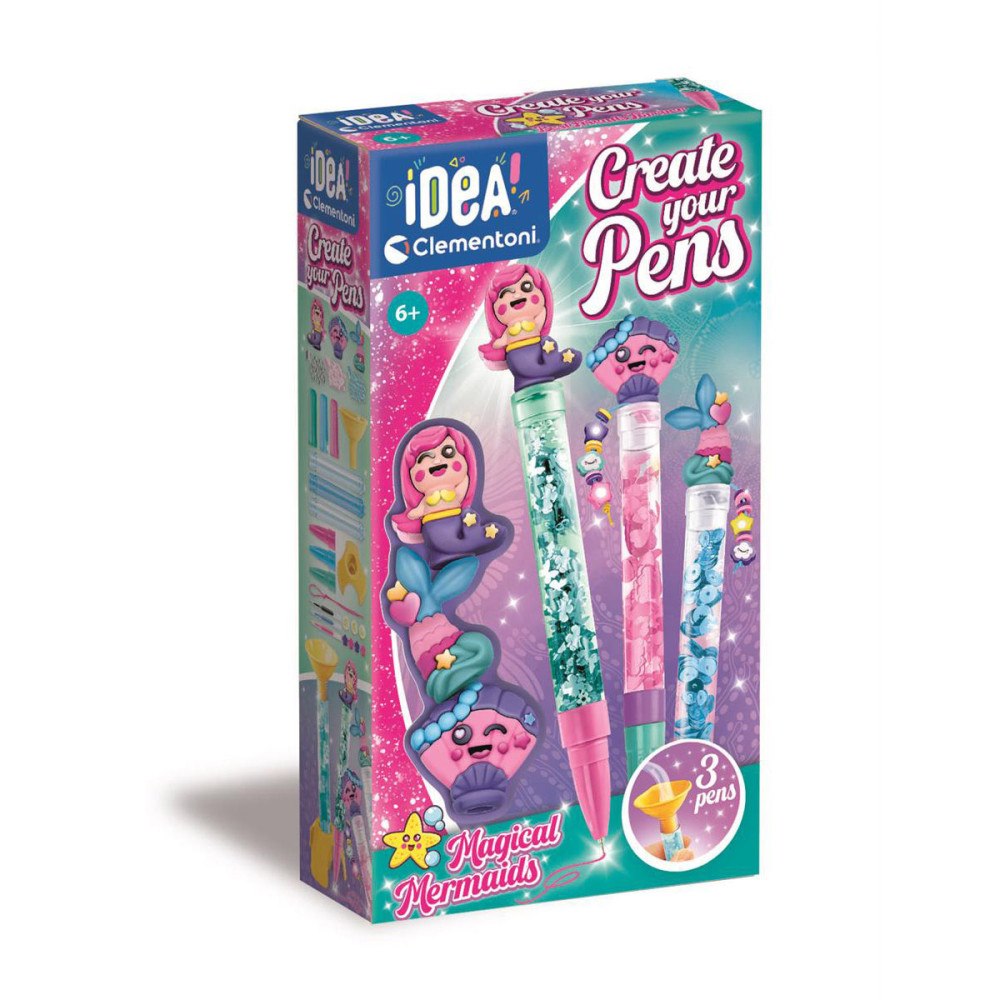 Clementoni Idea! Create Your Pens Magical  Mermaids