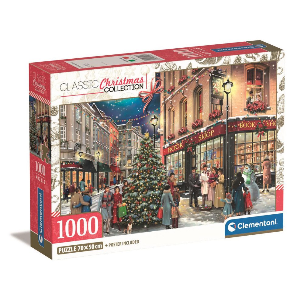 Clementoni CB HQC A Christmas Stroll  1000pcs