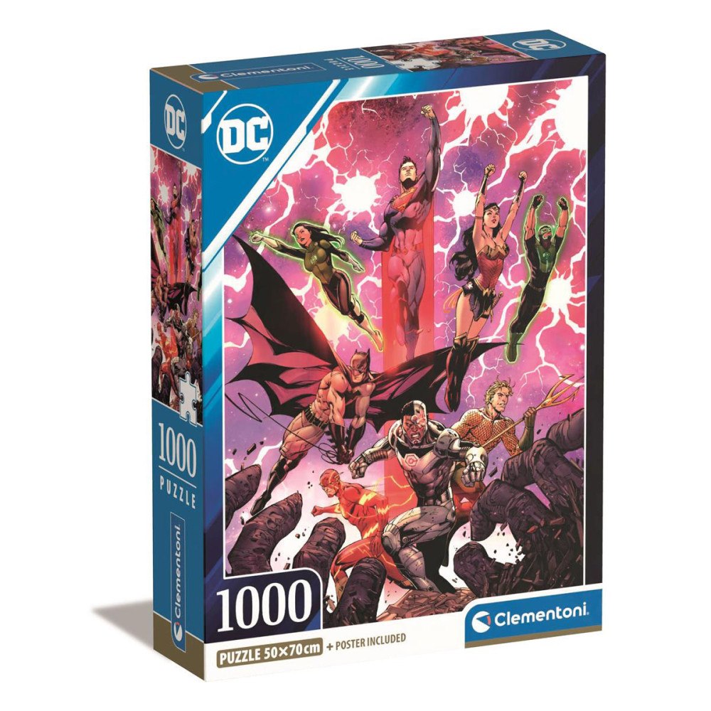Clementoni 1000 pcs CB HQC DC Comics (2)