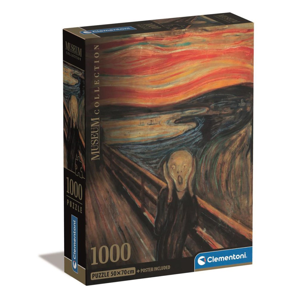 Clementoni 1000 pcs. CB Museum Munch The Scream