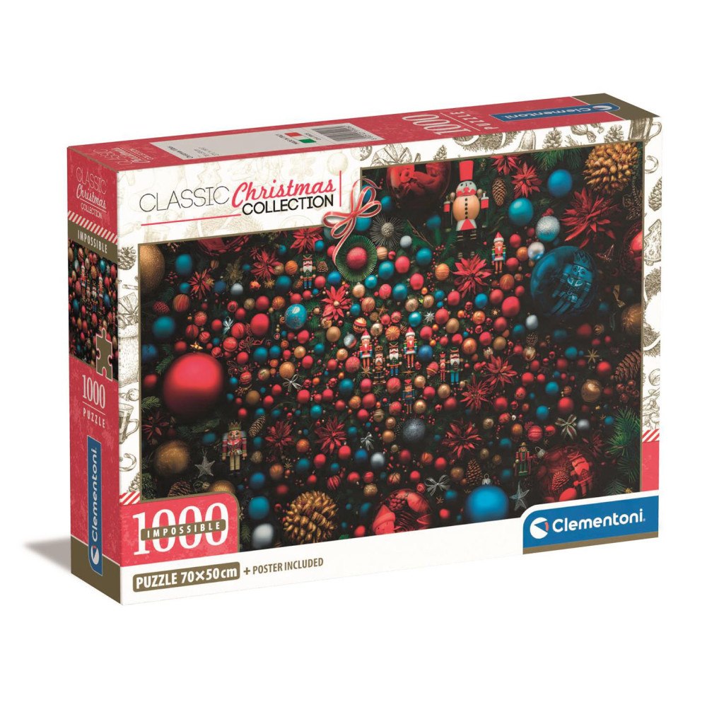 Clementoni CB HQC Impossible Christmas  Vibes 1000pcs
