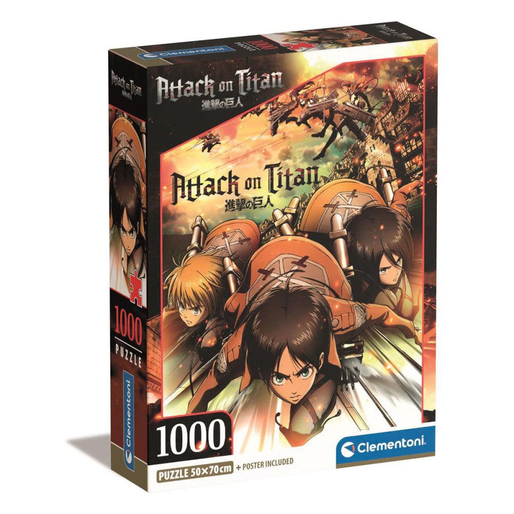Clementoni 1000 pcs. CB HQC Attack on Titans