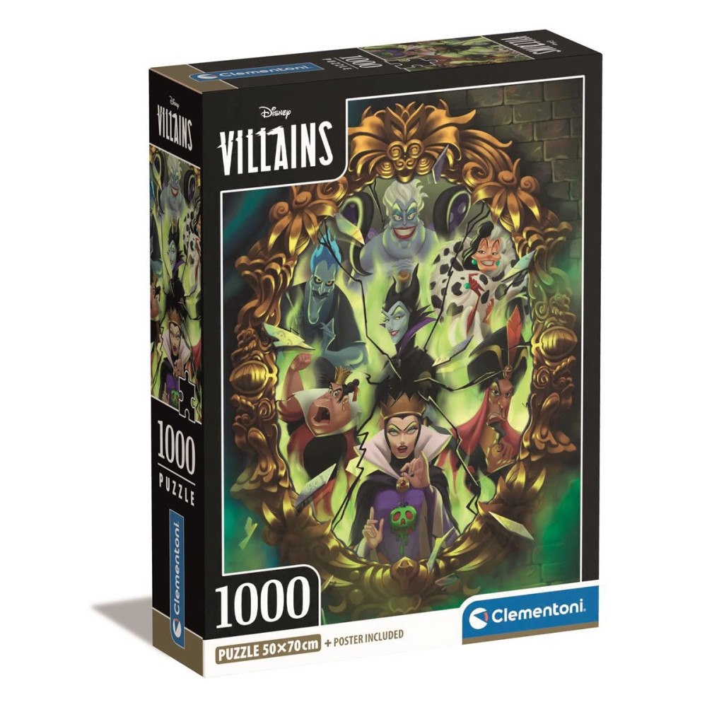Clementoni 1000 pcs. CB HQC Disney Villains