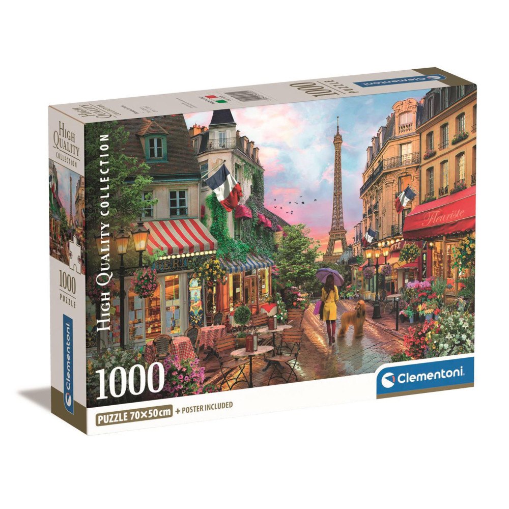 Clementoni CB HQC Flowers In Paris 1000pcs