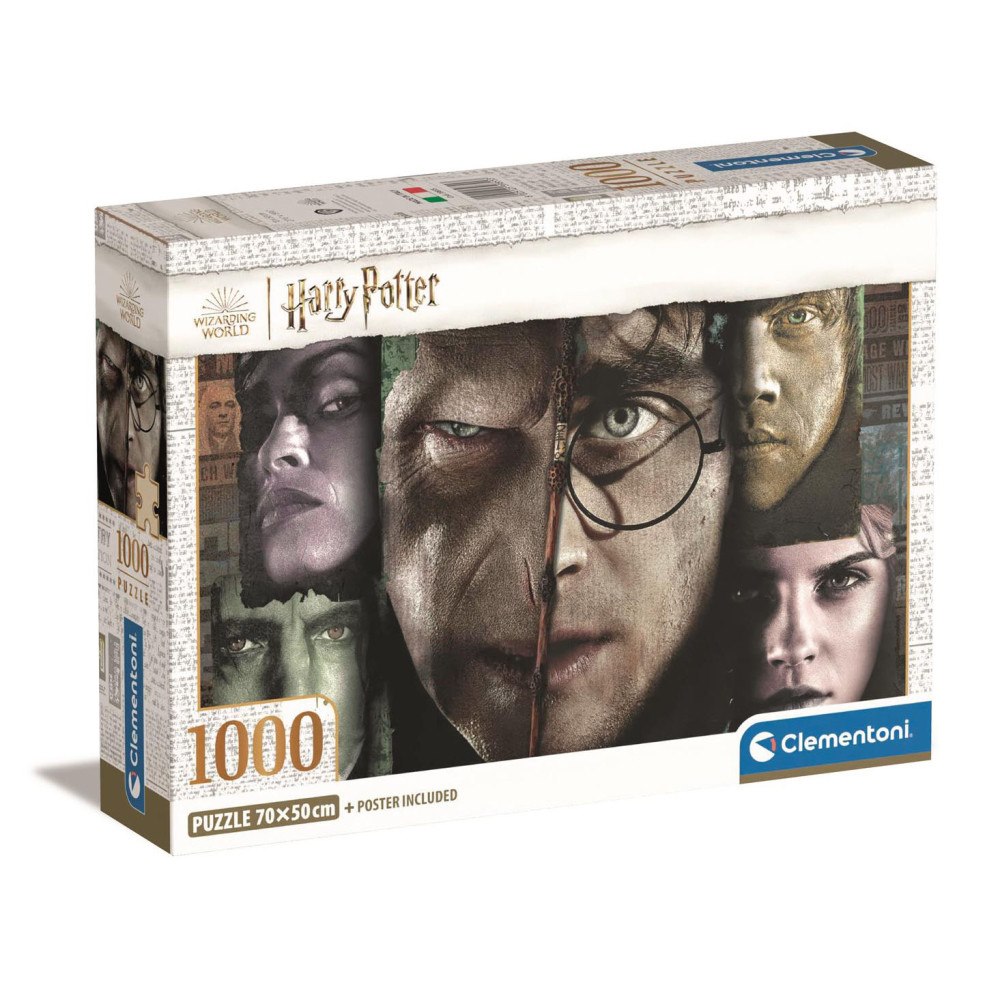 Clementoni 1000 pcs. CB HQC Harry Potter Face